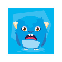 alien monster for halloween, angry monster