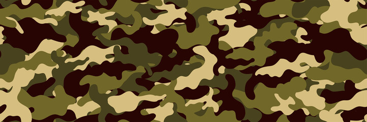 Camouflage background. Seamless pattern.Vector. 迷彩パターン