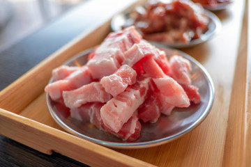 Streaky pork