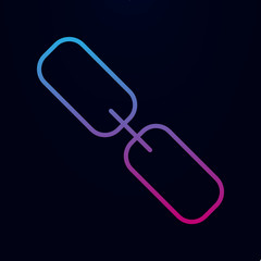 Chain nolan icon. Simple thin line, outline vector of web icons for ui and ux, website or mobile application
