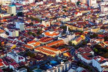 Obraz premium Georgetown Penang Island Malaysia