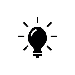 lamp icon, bright iocon
