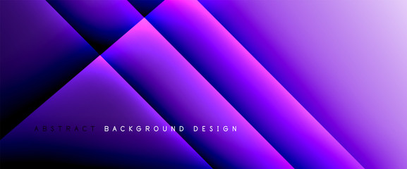 Obraz premium Trendy simple fluid color gradient abstract background with dynamic straight shadow line effect. Vector Illustration For Wallpaper, Banner, Background, Card, Book Illustration, landing page