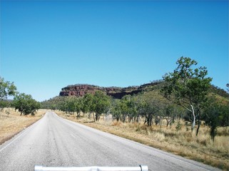 Outback Western Australia highway