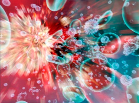 Influenza, computer artwork