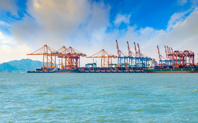 Container Terminal, Xiamen Bonded Port Area, Fujian Province, China