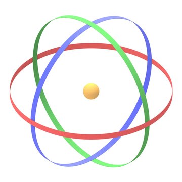 Atomic structure, artwork