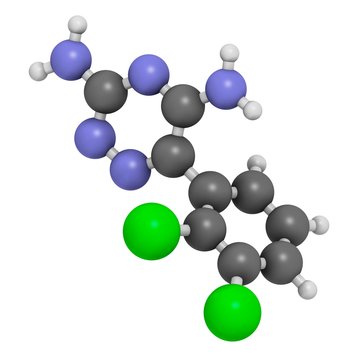 Lamotrigine seizures drug molecule
