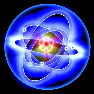 Atomic structure, artwork