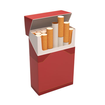 Packet of cigarettes