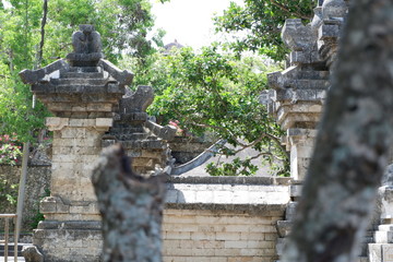 statue in the garden