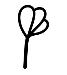 flower nature decoration ornament icon