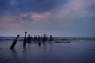 Fototapeta premium Beautiful Kozhikode Beach