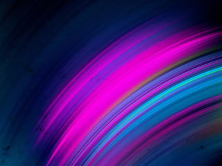 blue abstract fractal background 3d rendering illustration