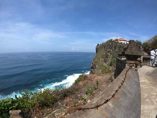 view of the coast in bali