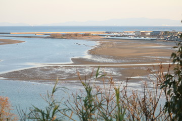 河口の風景