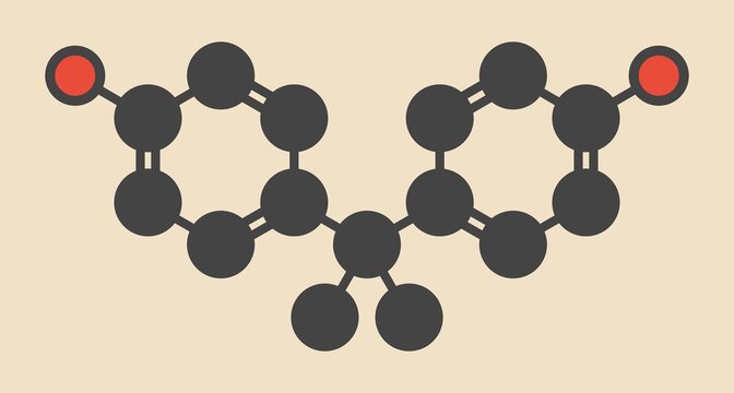 Bisphenol molecule
