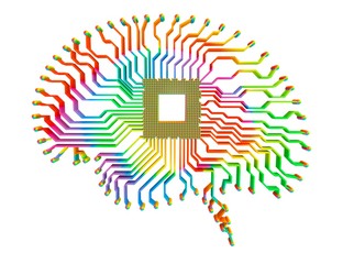 Artificial intelligence, illustration