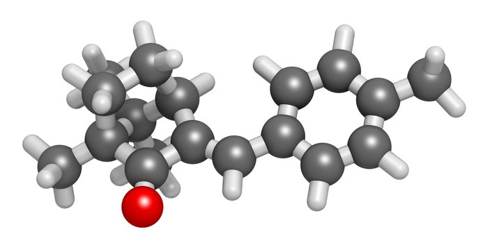 Enzacamene sunscreen molecule