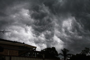 Storm Clouds in the sky