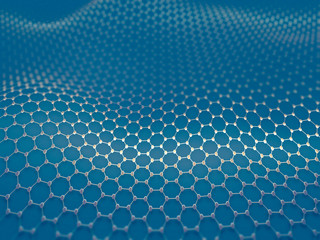 Graphene sheet, illustration