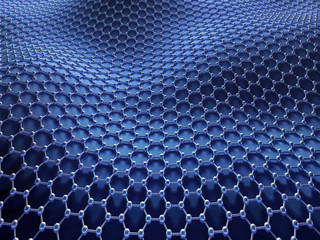Graphene sheet, illustration
