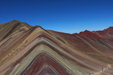 Naklejka premium Rainbow Mountain