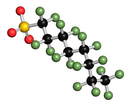 Perfluorooctane sulfonate, illustration