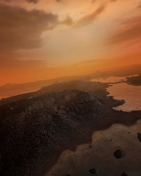 Artwork of Seas on Titan