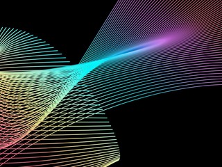 Abstract line pattern