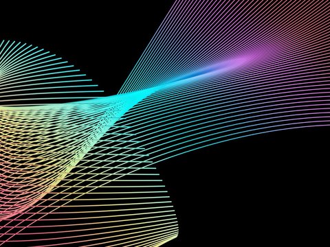 Abstract line pattern