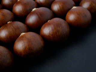 Chestnuts are grown as economic crops for selling seeds