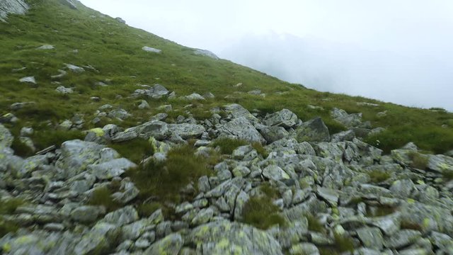 4K Balea Glacier Lake Romania Aerial Footage Reveal Helicopter