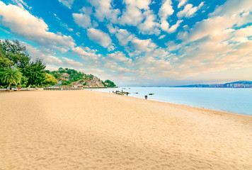 Beach in Gulangyu Island, Xiamen province, China