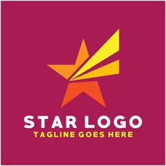 Star Logo Design Inspiration For Business And Company