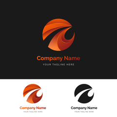 Abstract realistic logo for your business 