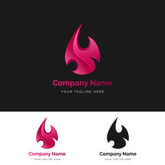 Abstract realistic logo for your business 