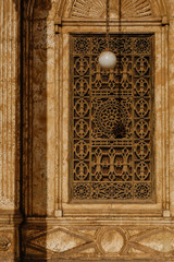 Cairo, Egypt The grounds of the Muhammed Ali mosque