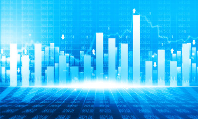 Concept of global business Network, internet communication. Digital illustration.