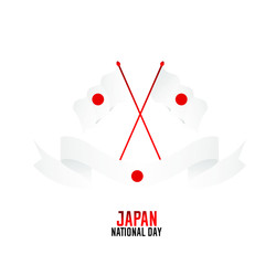 japan national day poster design illustration