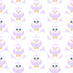 seamless pattern with bunnies