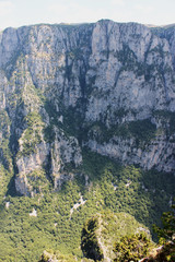 Vikos Gorge View from Oxia Epirus Greece