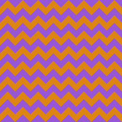 Abstract purple orange geometric zigzag texture. Vector illustration.