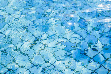 Swimming pool bottom ripple Texture background