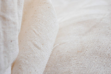 white calico fabric cloth background texture