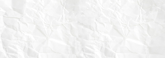 Paper texture Crumpled White.Top view.
