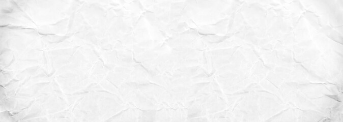 Paper texture Crumpled White.Top view.