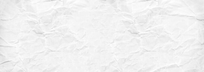 Paper texture Crumpled White.Top view.