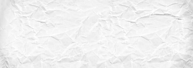 Paper texture Crumpled White.Top view.