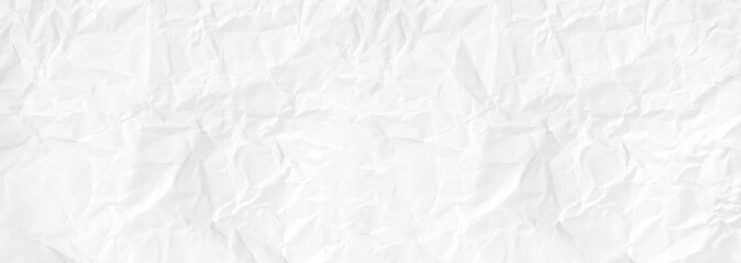 Paper texture Crumpled White.Top view.